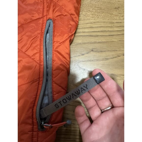 LL Bean PrimaLoft Vest Men's Orange Size XL Reg‎ Puffer Quilted Outdoor Nature - Picture 8 of 10